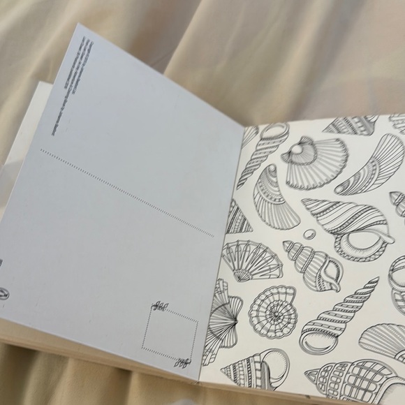 Original Penguin Lost Ocean Coloring Postcards - Gold and Black - Picture 4 of 5